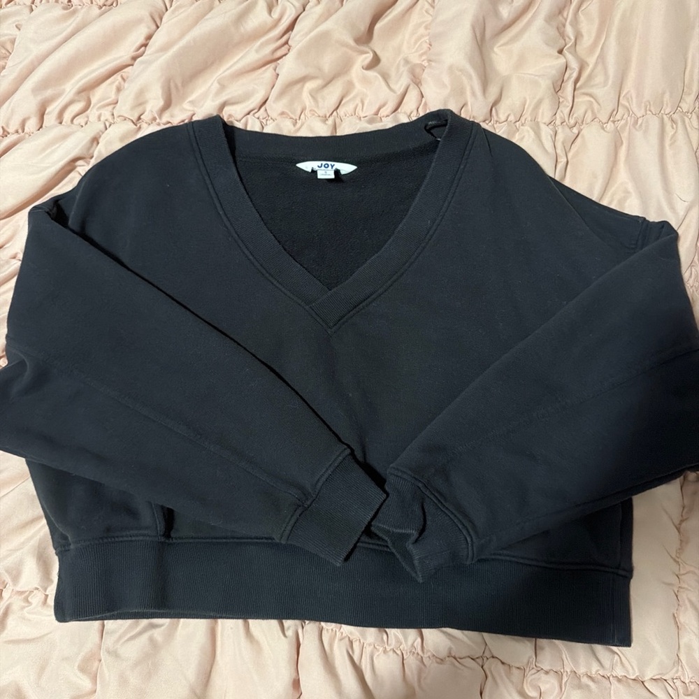 Target Black Crop Top